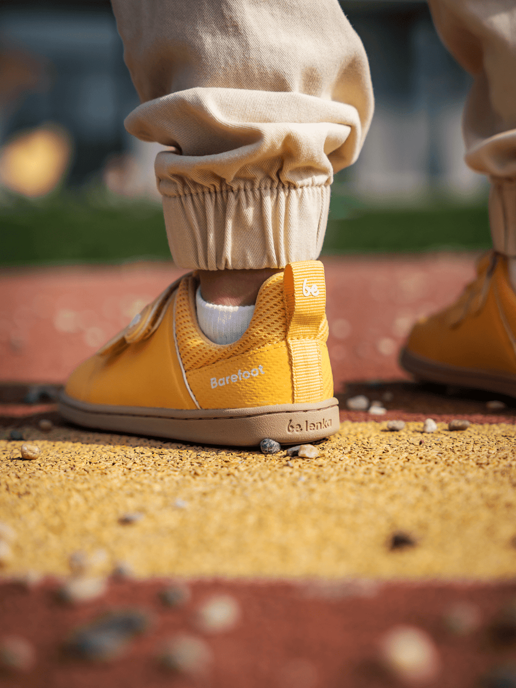 Kids barefoot sneakers Be Lenka Bounty Kids - Yellow - Barefoot Shoe Store