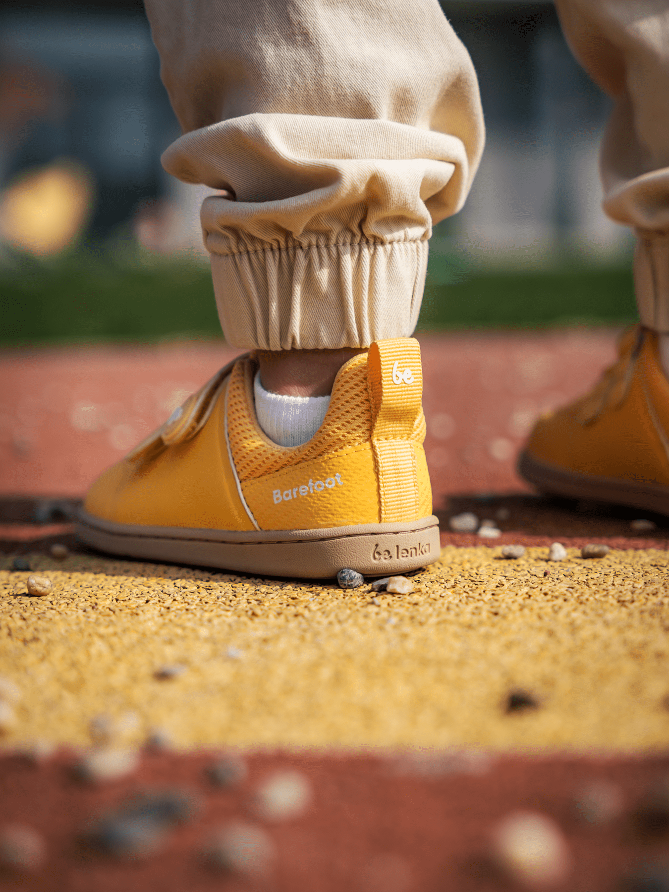 Kids barefoot sneakers Be Lenka Bounty Kids - Yellow - Barefoot Shoe Store