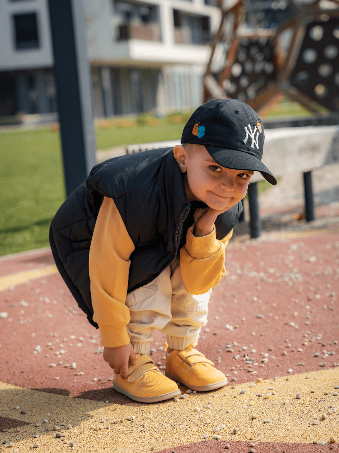 Kids barefoot sneakers Be Lenka Bounty Kids - Yellow - Barefoot Shoe Store