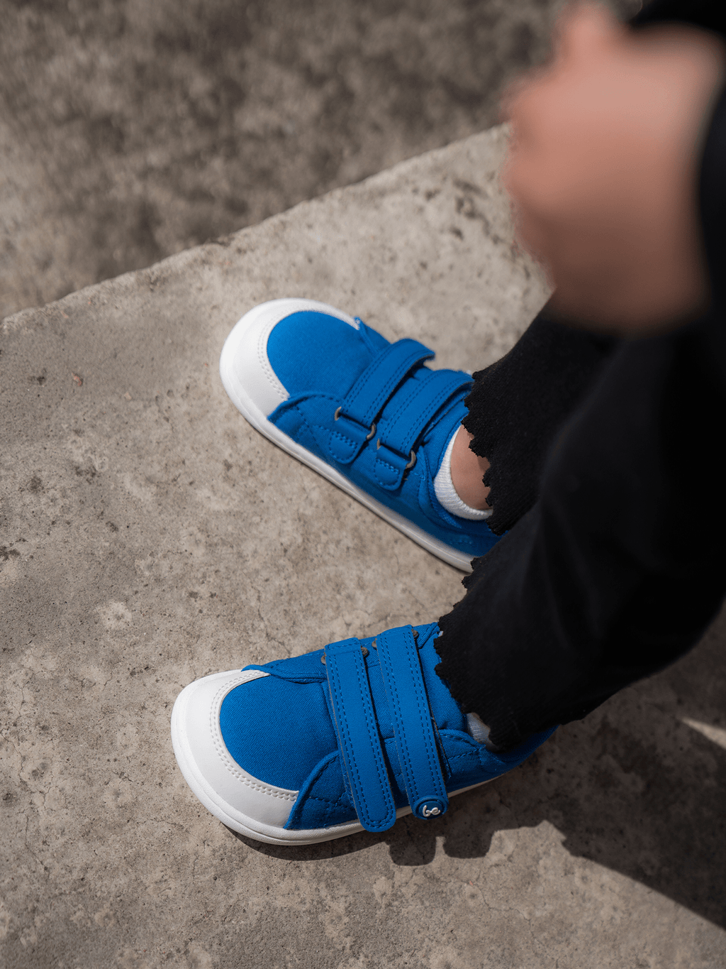 Kids barefoot sneakers Be Lenka Canvi Kids - Blue - Barefoot Shoe Store