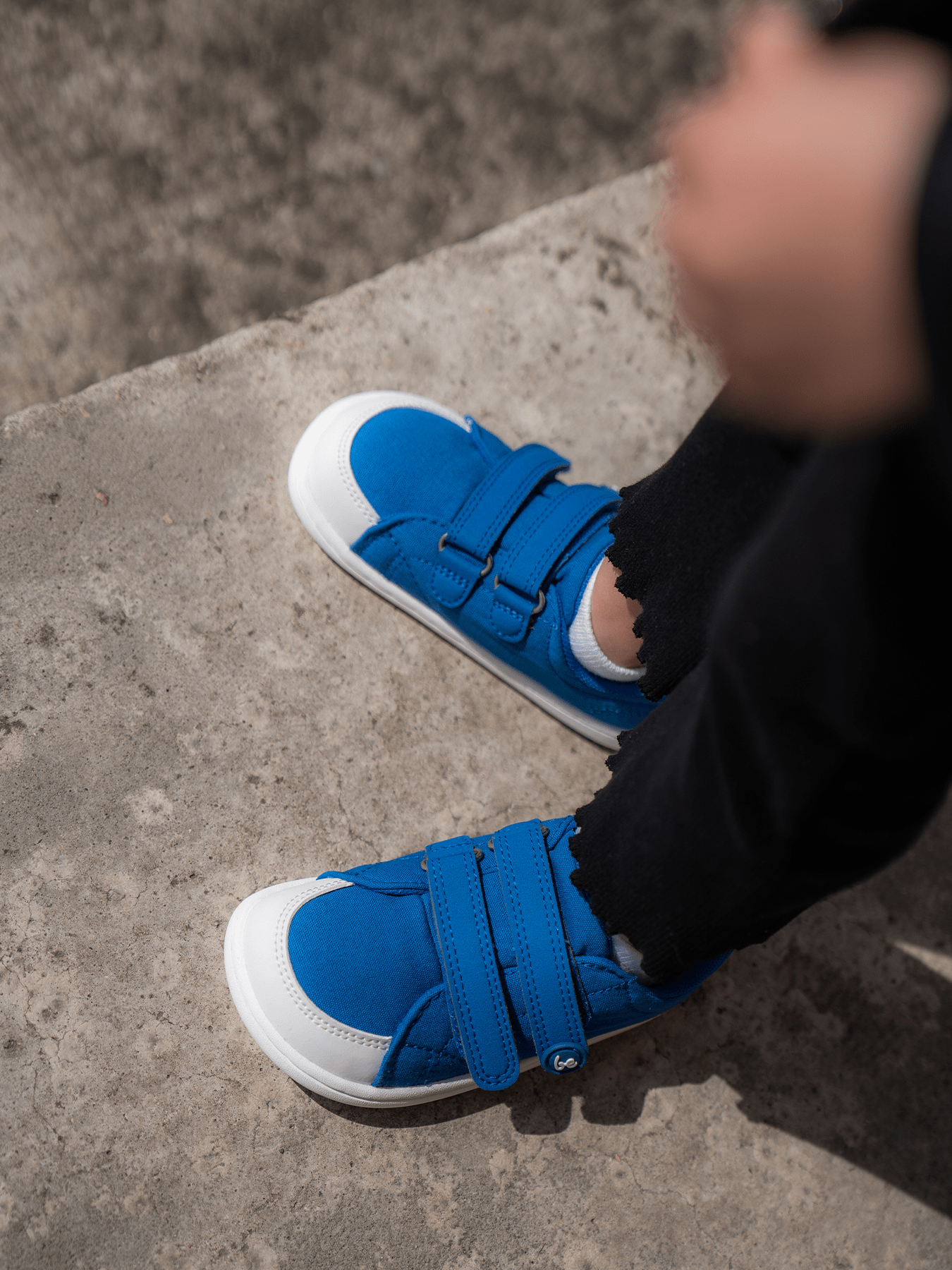 Kids barefoot sneakers Be Lenka Canvi Kids - Blue - Barefoot Shoe Store