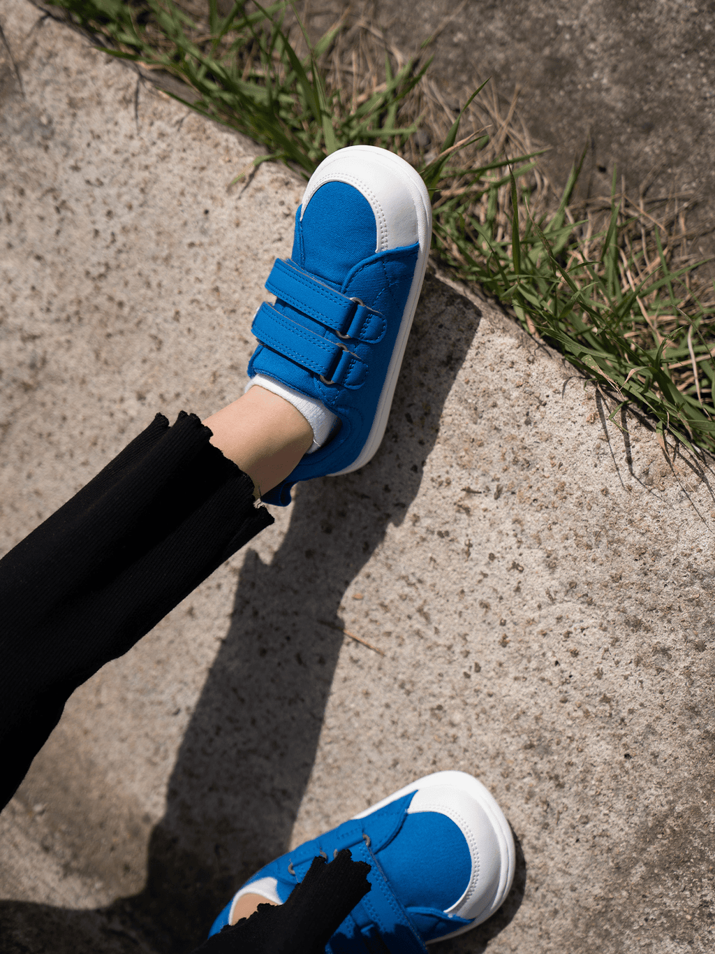 Kids barefoot sneakers Be Lenka Canvi Kids - Blue - Barefoot Shoe Store