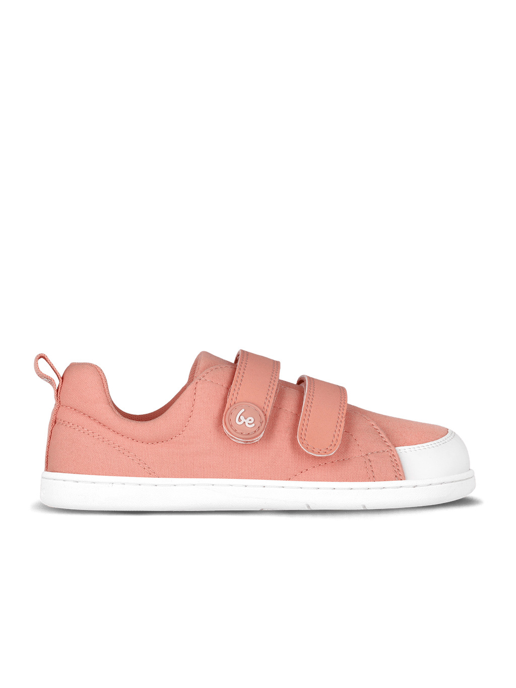 Kids barefoot sneakers Be Lenka Canvi Preschool - Coral Pink - Barefoot Shoe Store