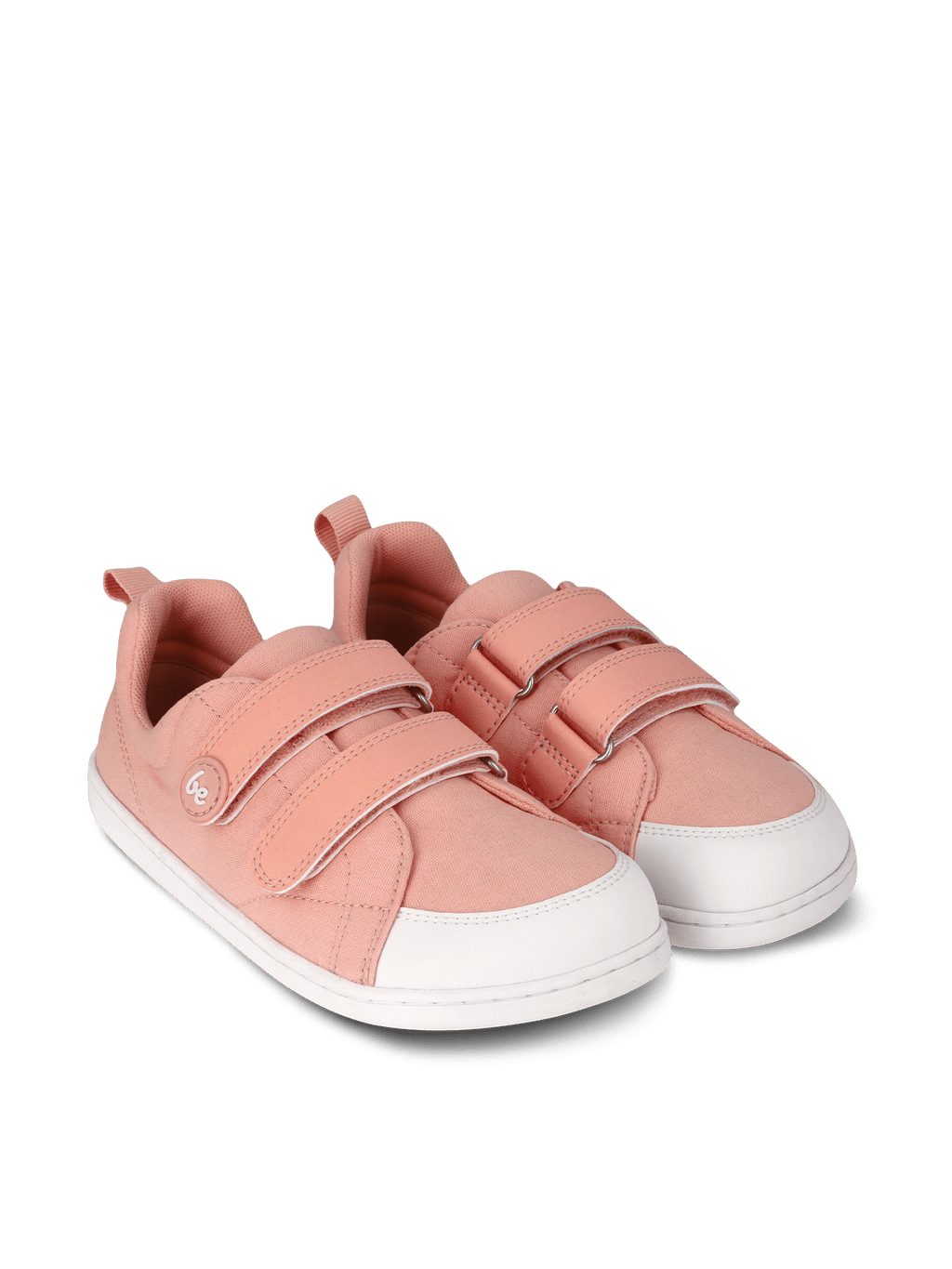 Kids barefoot sneakers Be Lenka Canvi Preschool - Coral Pink - Barefoot Shoe Store