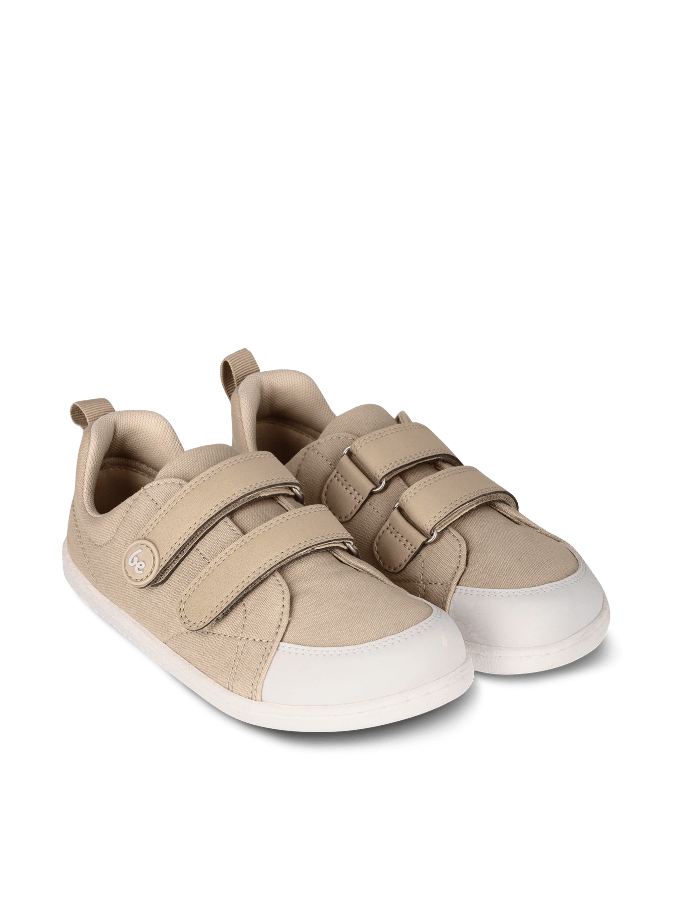 Kids barefoot sneakers Be Lenka Canvi Preschool - Light Brown - Barefoot Shoe Store