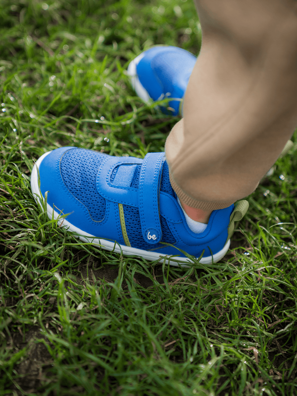 Kids Barefoot Sneakers Be Lenka Glade Kids - Blue & Green - Barefoot Shoe Store