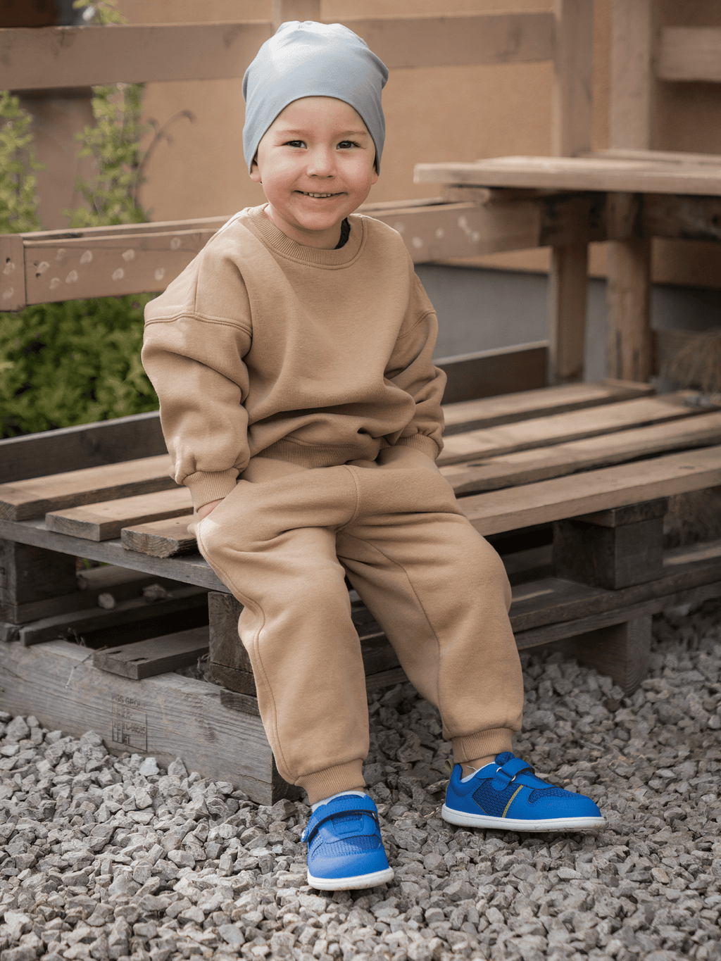 Kids Barefoot Sneakers Be Lenka Glade Preschool - Blue & Green - Barefoot Shoe Store
