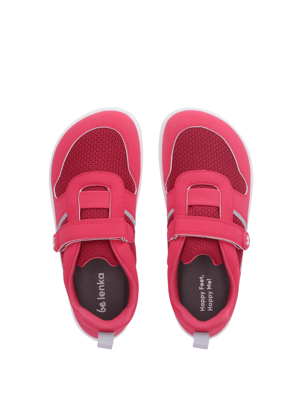 Kids Barefoot Sneakers Be Lenka Glade Preschool - Dark Pink - Barefoot Shoe Store