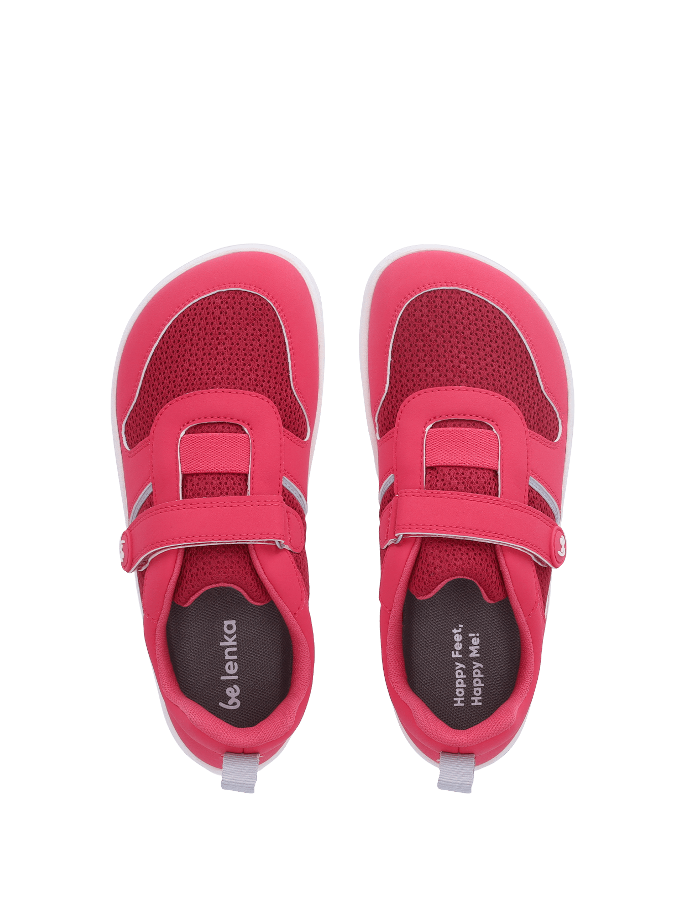 Kids Barefoot Sneakers Be Lenka Glade Preschool - Dark Pink - Barefoot Shoe Store