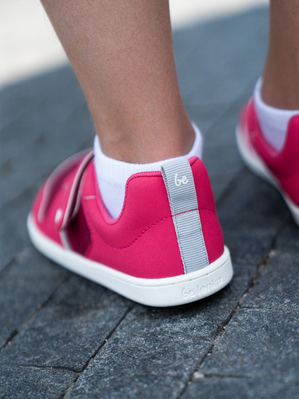 Kids Barefoot Sneakers Be Lenka Glade Preschool - Dark Pink - Barefoot Shoe Store