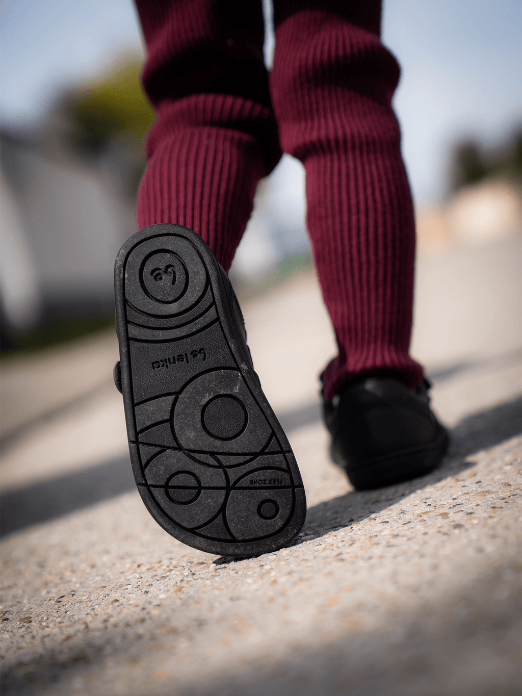 Kids barefoot sneakers Be Lenka Scoot Kids - All Black - Barefoot Shoe Store
