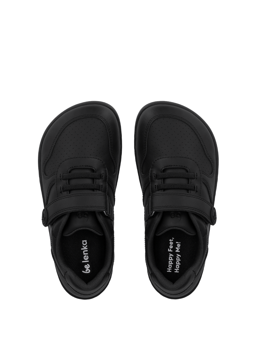Kids barefoot sneakers Be Lenka Scoot Kids - All Black - Barefoot Shoe Store