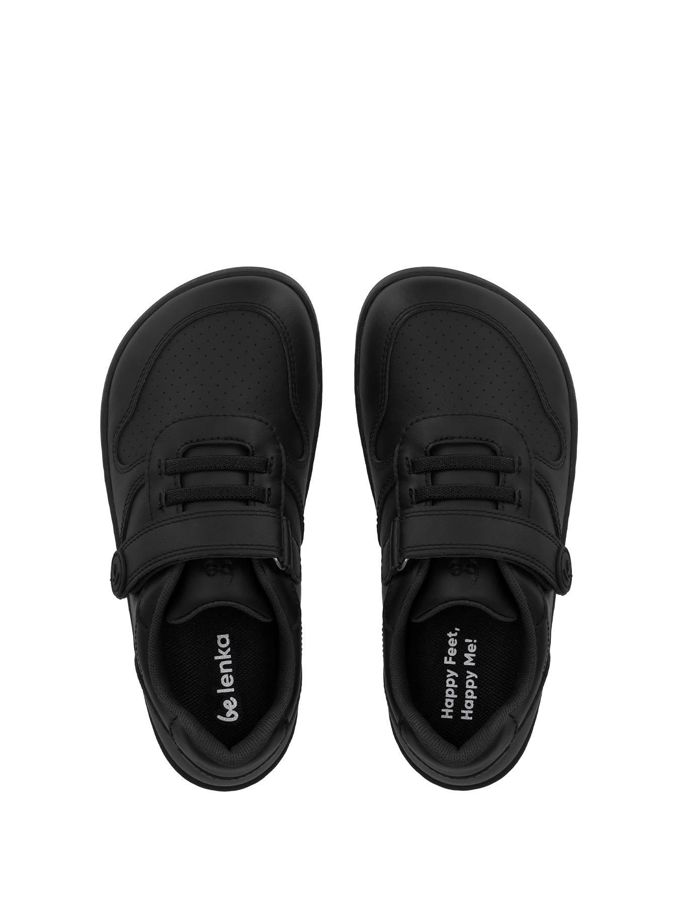 Kids barefoot sneakers Be Lenka Scoot Kids - All Black - Barefoot Shoe Store