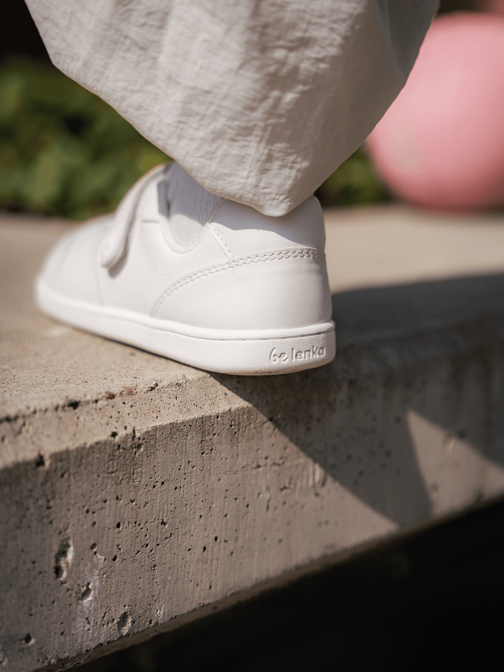 Kids barefoot sneakers Be Lenka Scoot Kids - All White - Barefoot Shoe Store