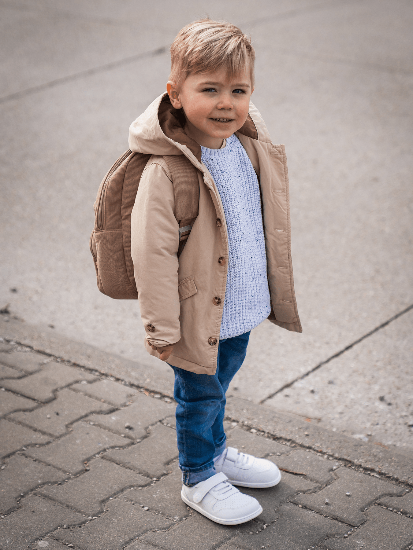 Kids barefoot sneakers Be Lenka Scoot Kids - All White - Barefoot Shoe Store