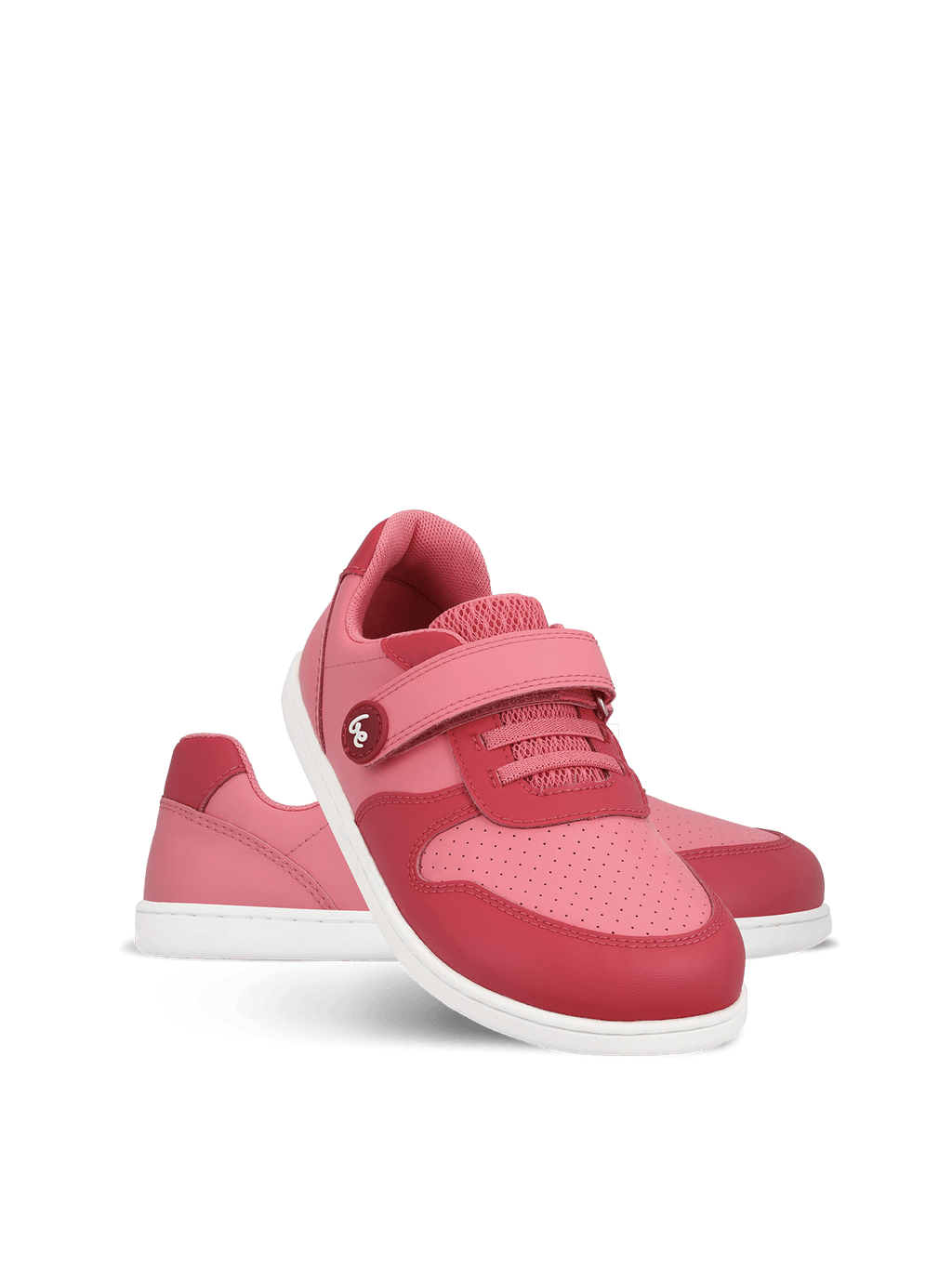Kids barefoot sneakers Be Lenka Scoot Kids - Light & Dark Pink - Barefoot Shoe Store