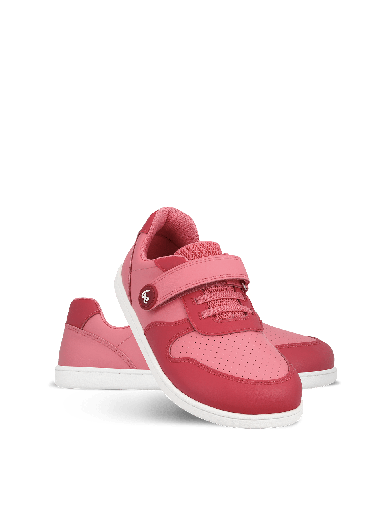 Kids barefoot sneakers Be Lenka Scoot Kids - Light & Dark Pink - Barefoot Shoe Store