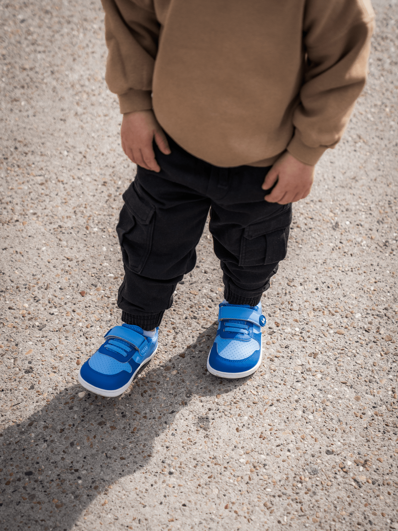 Kids barefoot sneakers Be Lenka Scoot Kids - Light & Royale Blue - Barefoot Shoe Store