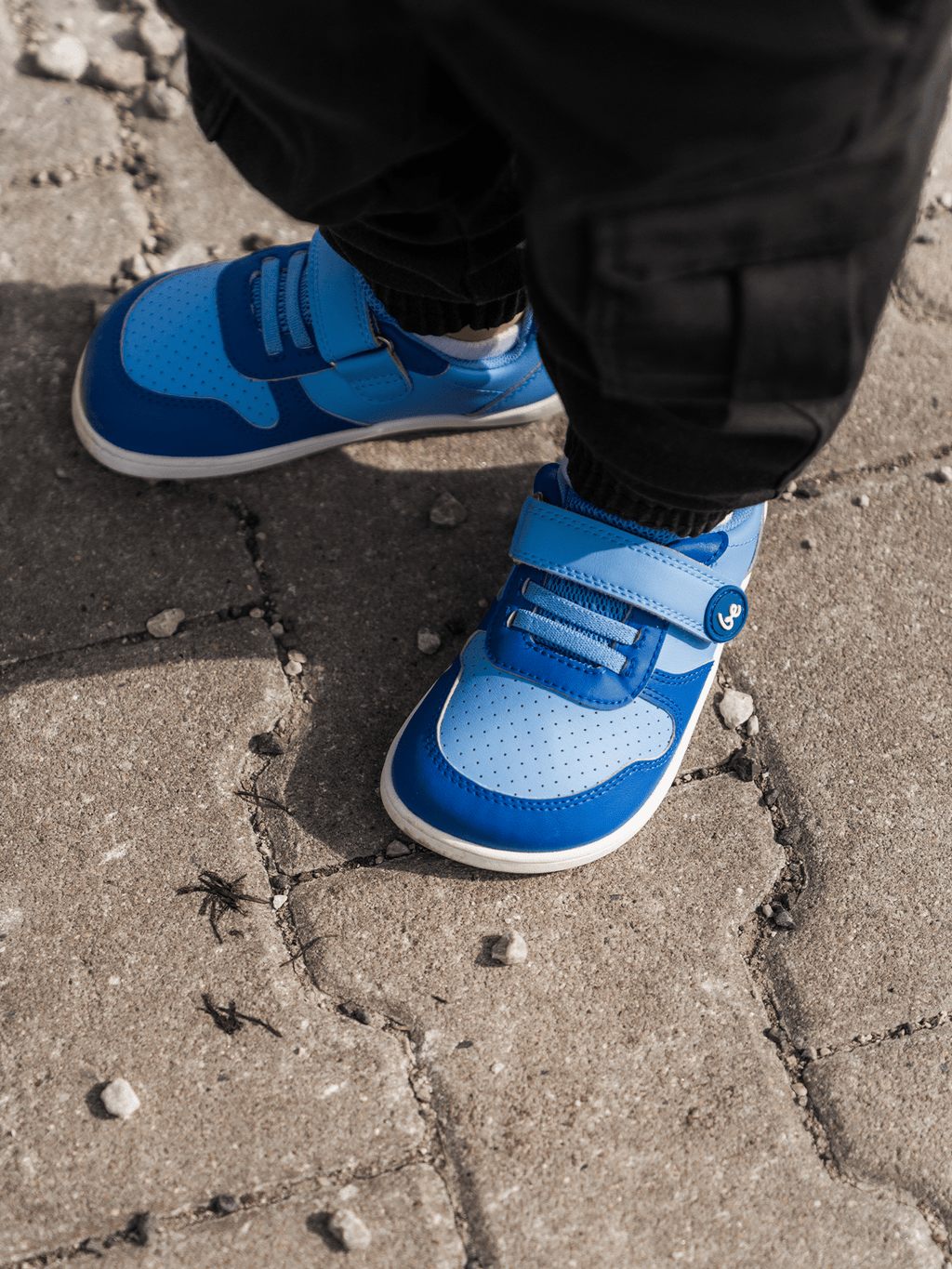 Kids barefoot sneakers Be Lenka Scoot Kids - Light & Royale Blue - Barefoot Shoe Store