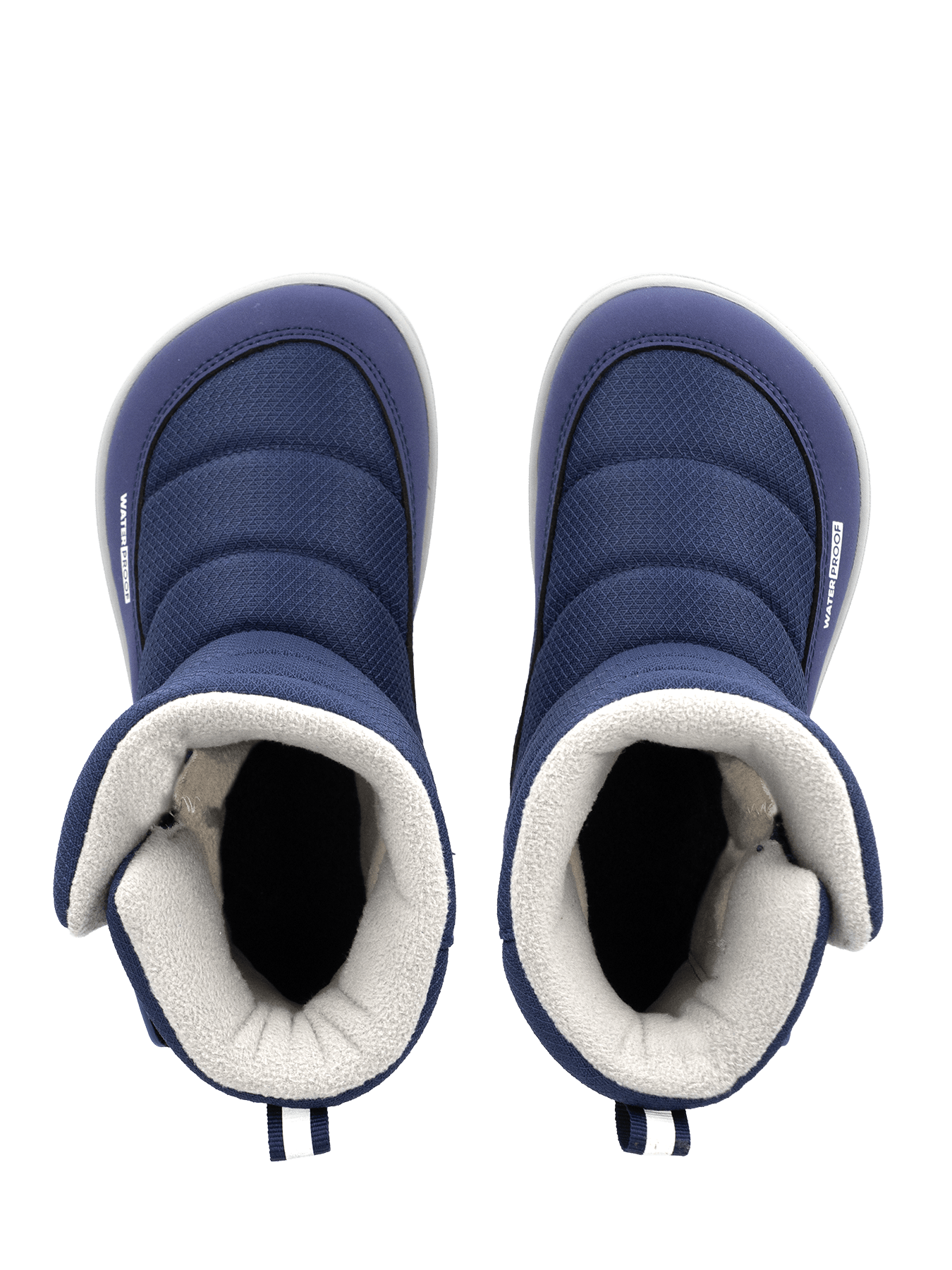 Kid's barefoot snow boots Be Lenka Ailo Kids - Dark Blue - Barefoot Shoe Store