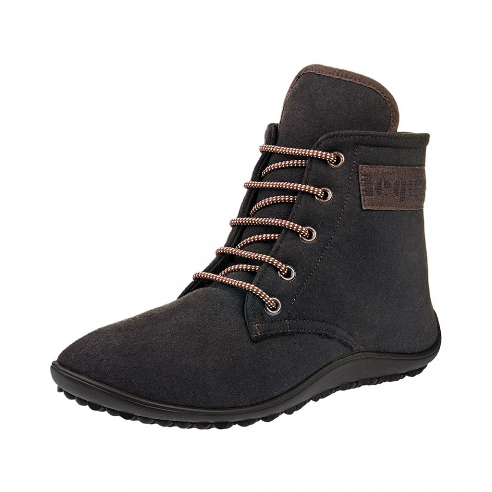 leguano chester: dunkelbraun 46 + 42 - Barefoot Shoe Store