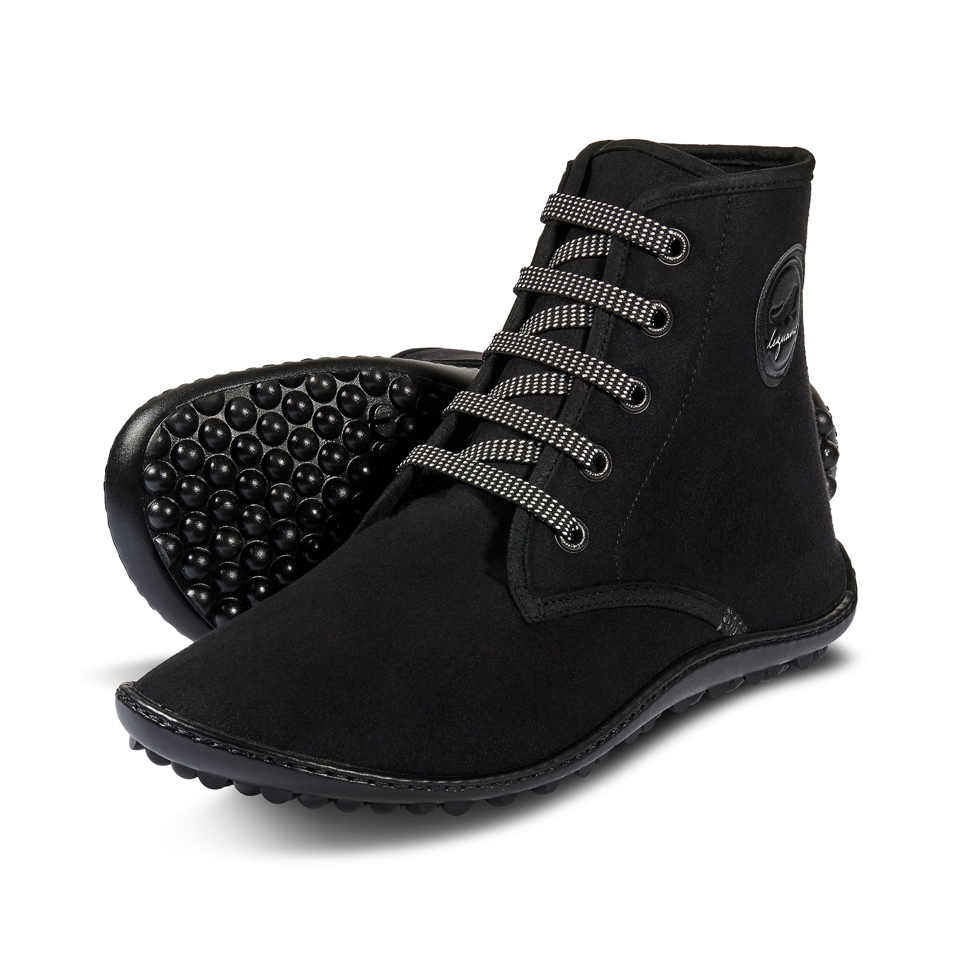 leguano chester: light black 41 + 45 - Barefoot Shoe Store