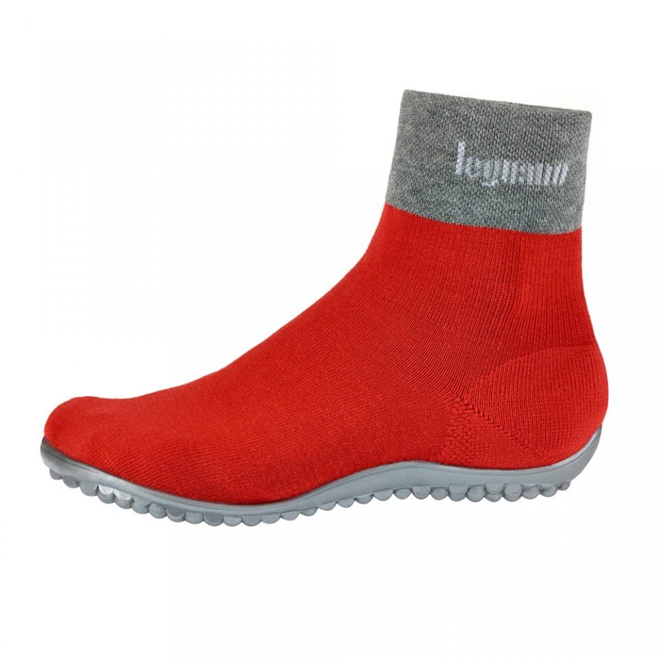 Leguano Classic red: size 44 - 45 - Barefoot Shoe Store
