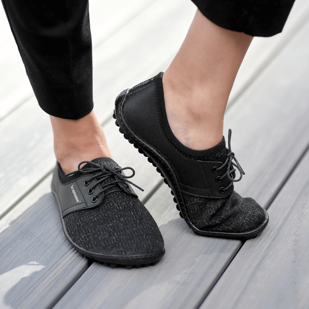 Leguano Juno Black - Barefoot Shoe Store