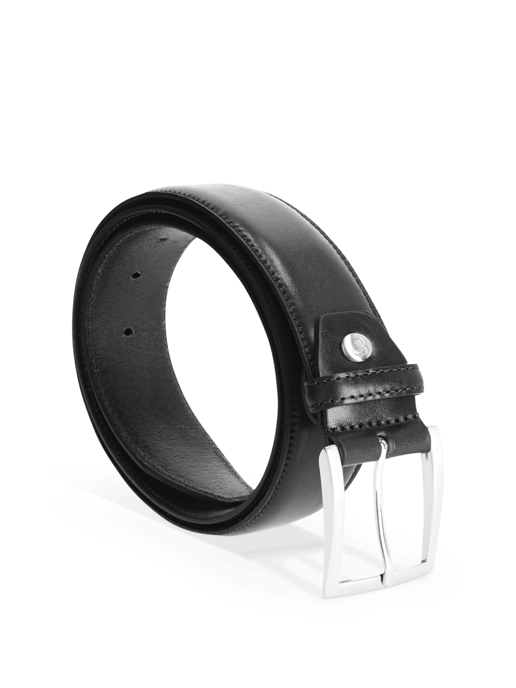 Men’s Belt Be Lenka Essentials - Leather Black - Barefoot Shoe Store