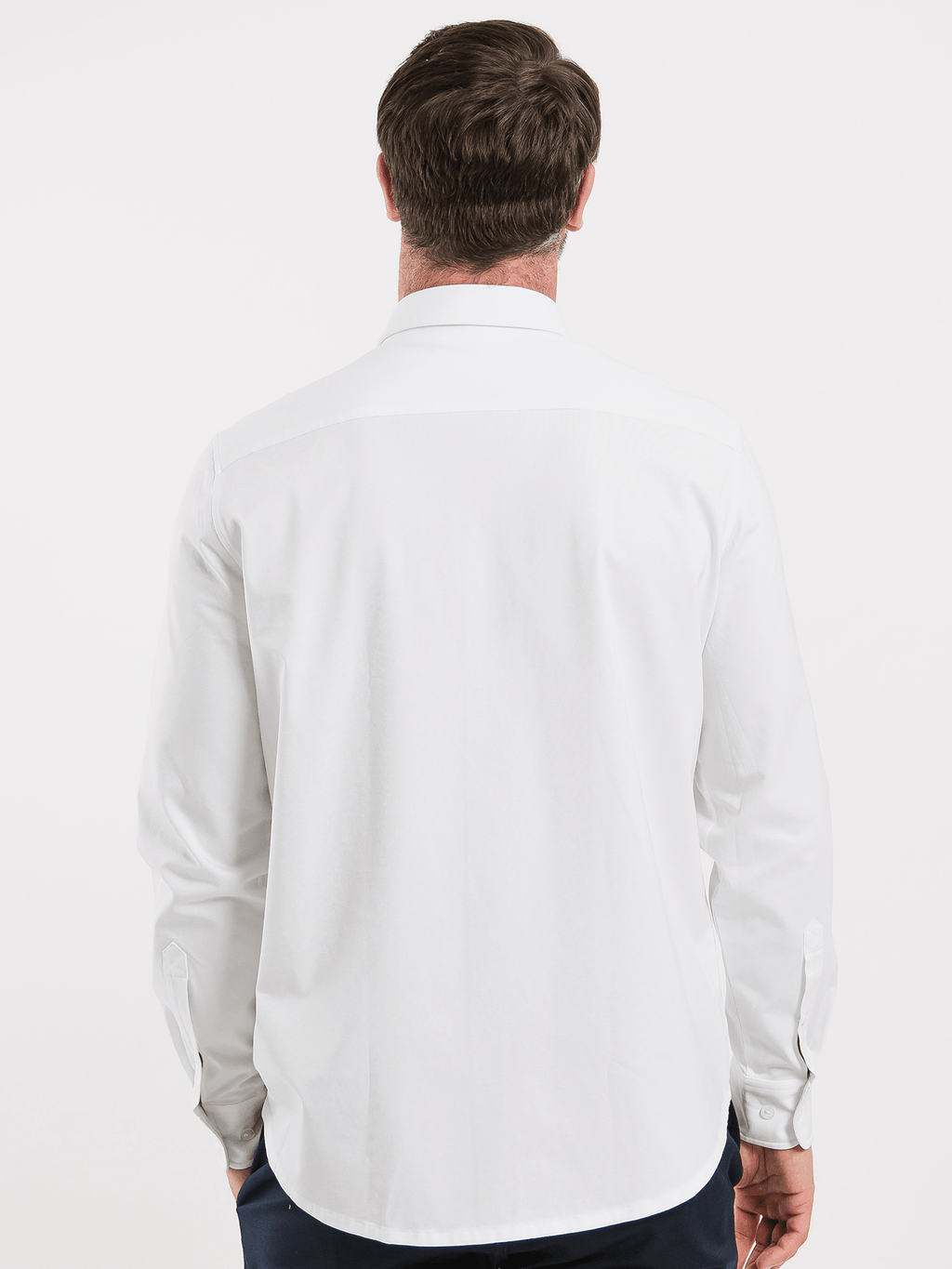 Men’s Shirt Regular Be Lenka Essentials - White - Barefoot Shoe Store