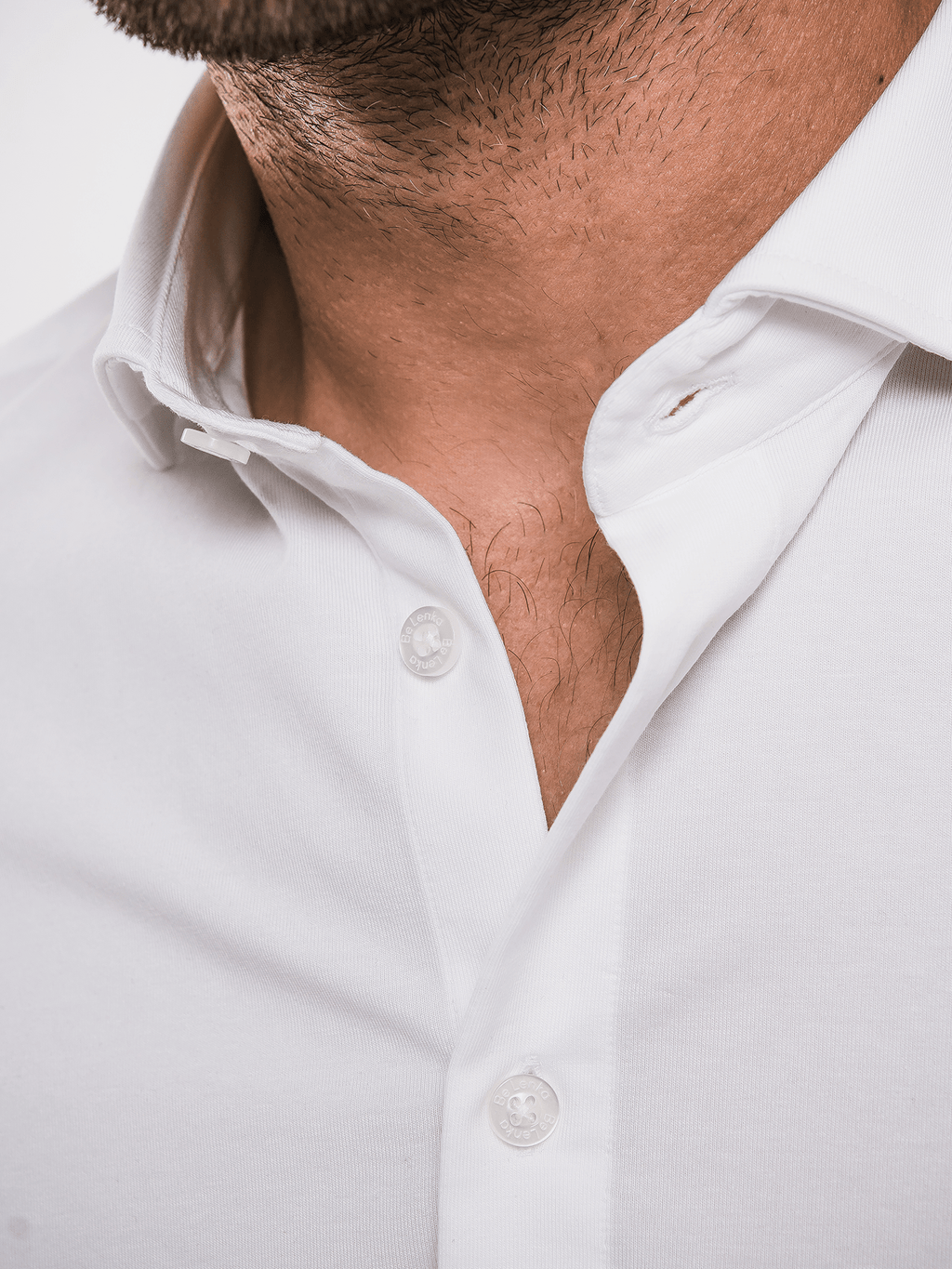 Men’s Shirt Regular Be Lenka Essentials - White - Barefoot Shoe Store