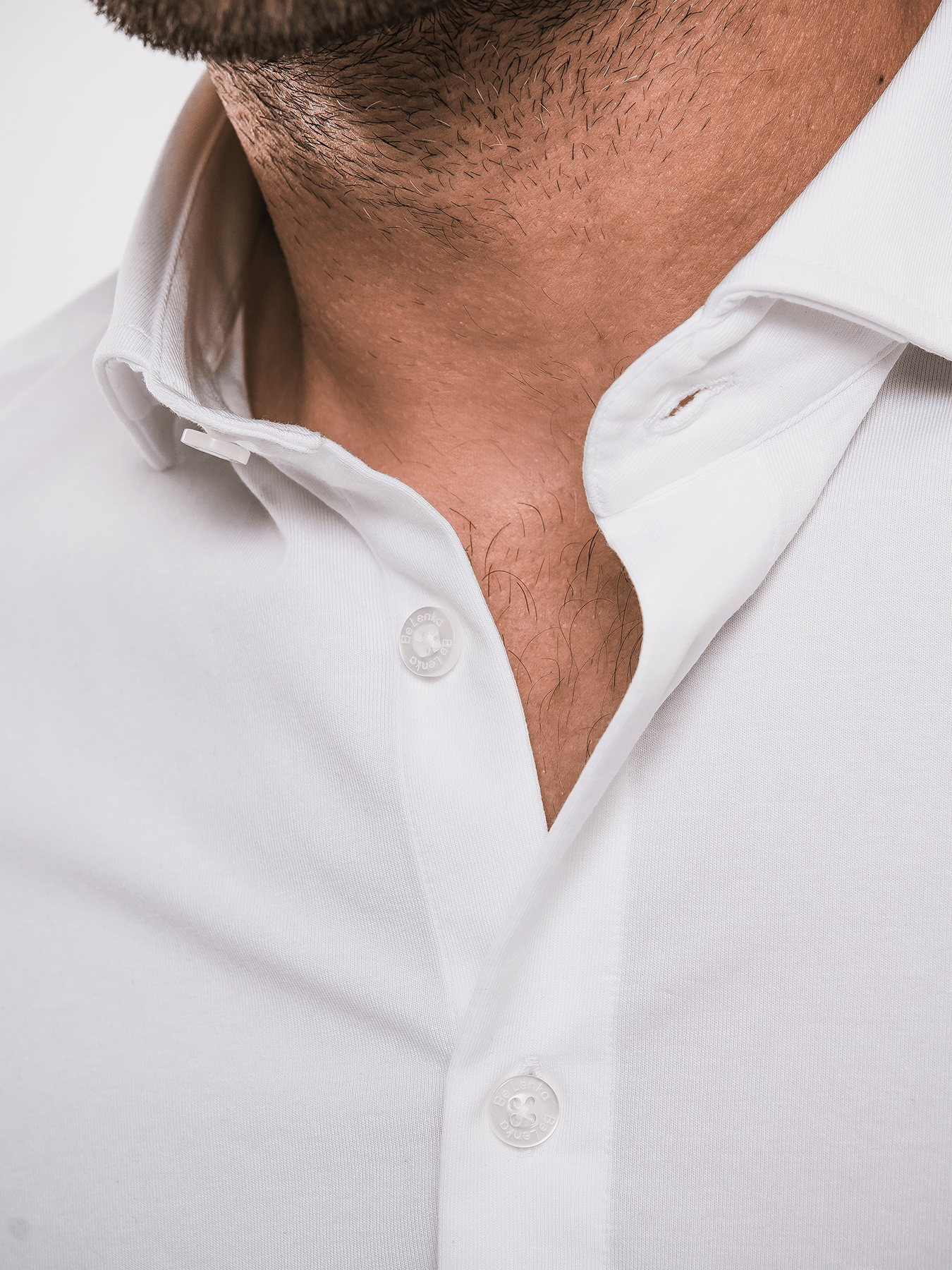 Men’s Shirt Regular Be Lenka Essentials - White - Barefoot Shoe Store