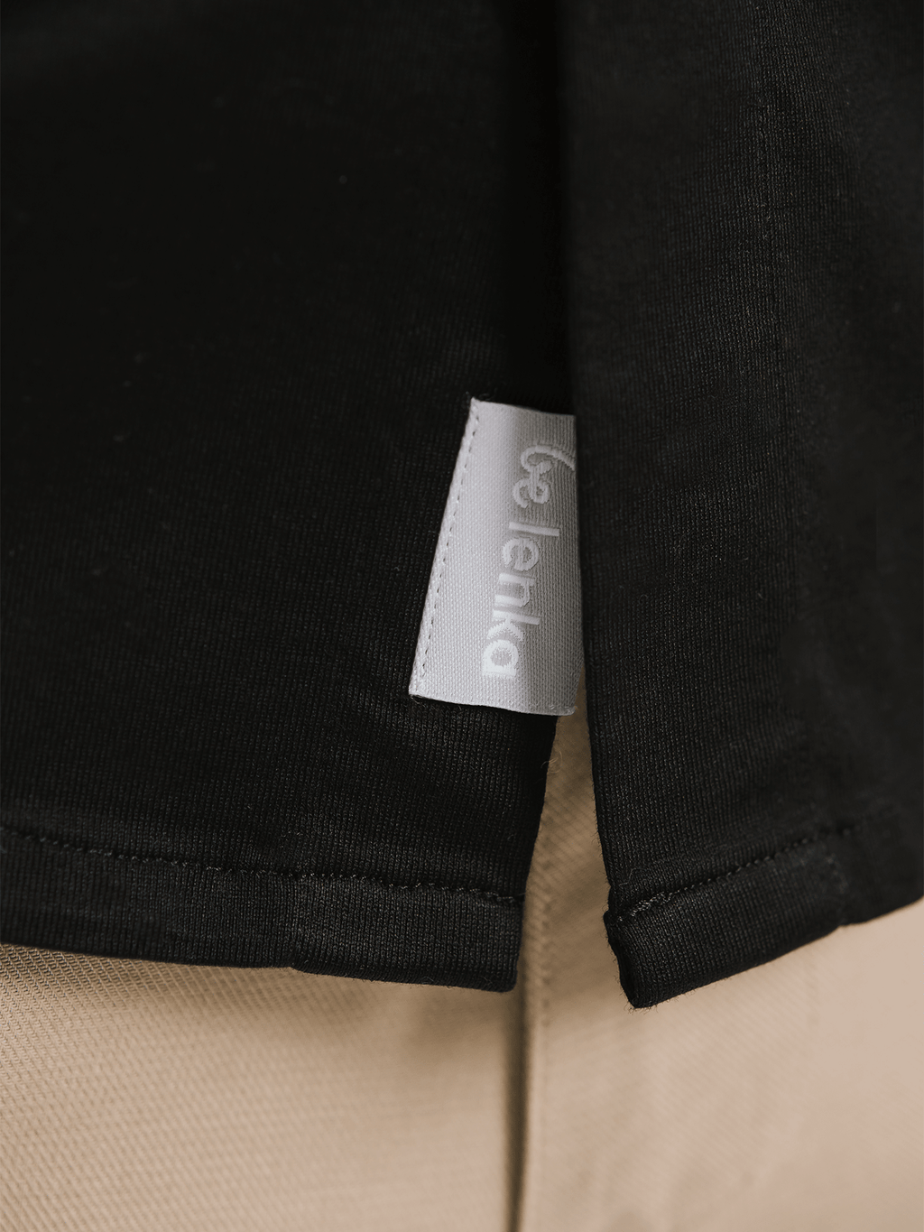 Men’s Shirt Slim Be Lenka Essentials - Jet Black - Barefoot Shoe Store