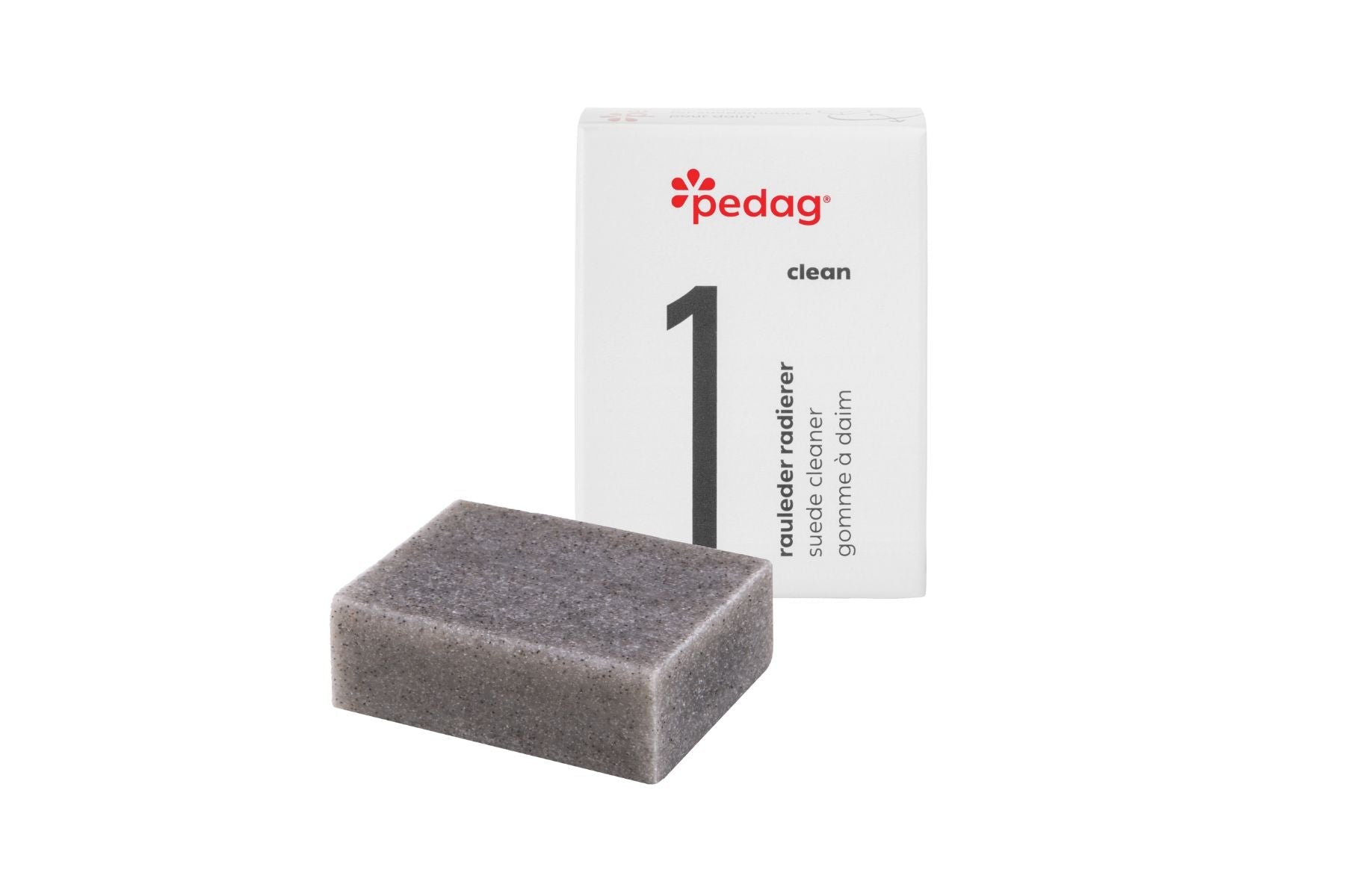 Pedag Suede Cleaner - cleaning bar for nubuck and velour - Barefoot Shoe Store