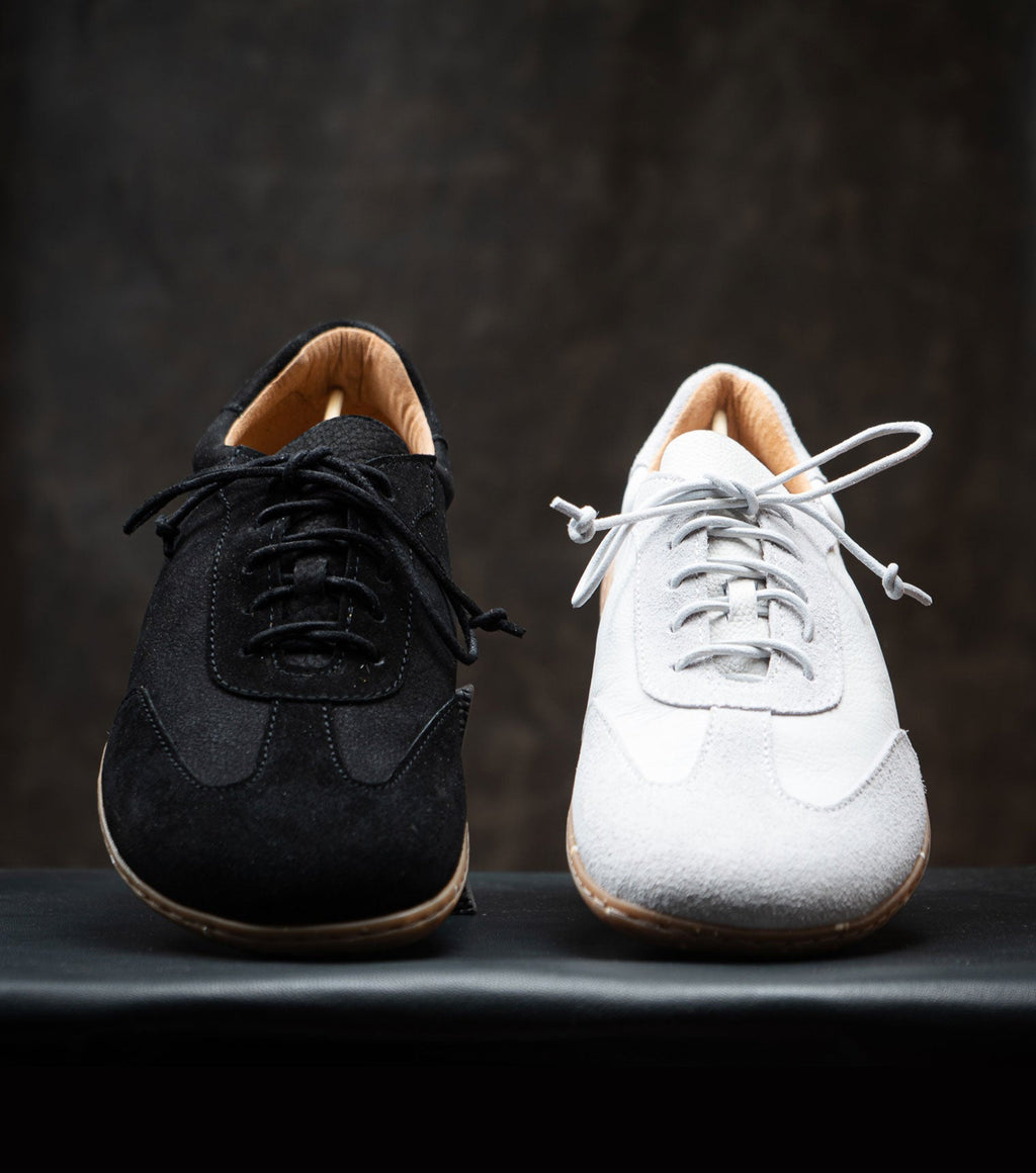 Sneaky Ninjas | Barefoot Retro Trainers White - Barefoot Shoe Store