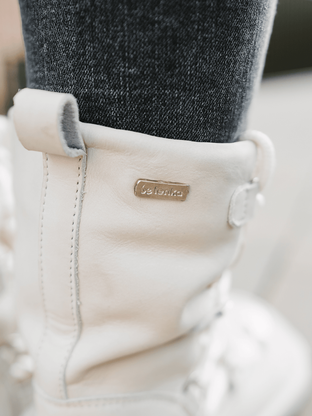 Winter Barefoot Boots Be Lenka Snowfox Woman - Pearl White - Barefoot Shoe Store