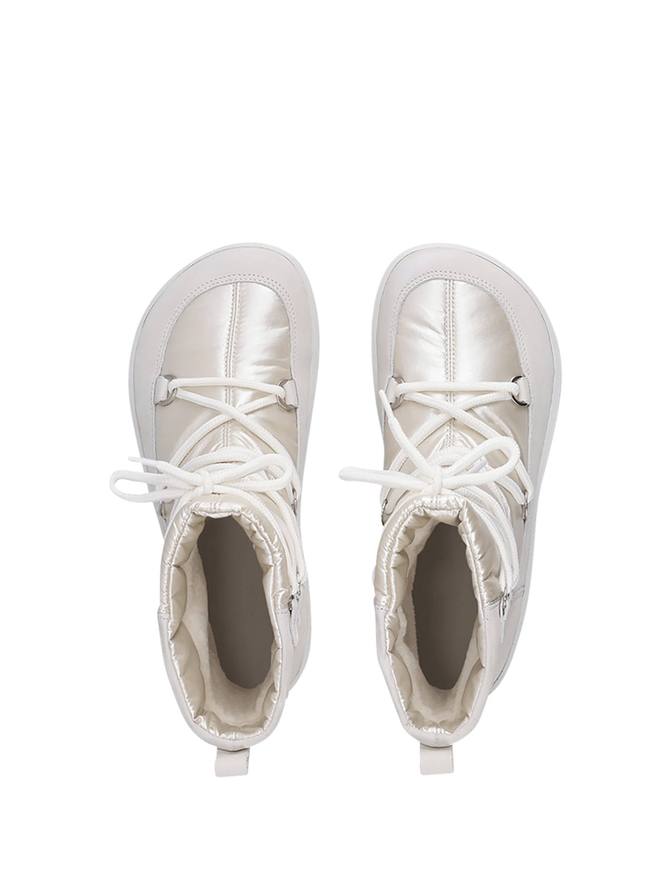 Winter Barefoot Boots Be Lenka Snowfox Woman - Pearl White - Barefoot Shoe Store