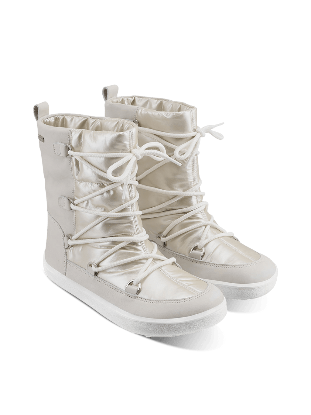 Winter Barefoot Boots Be Lenka Snowfox Woman - Pearl White - Barefoot Shoe Store