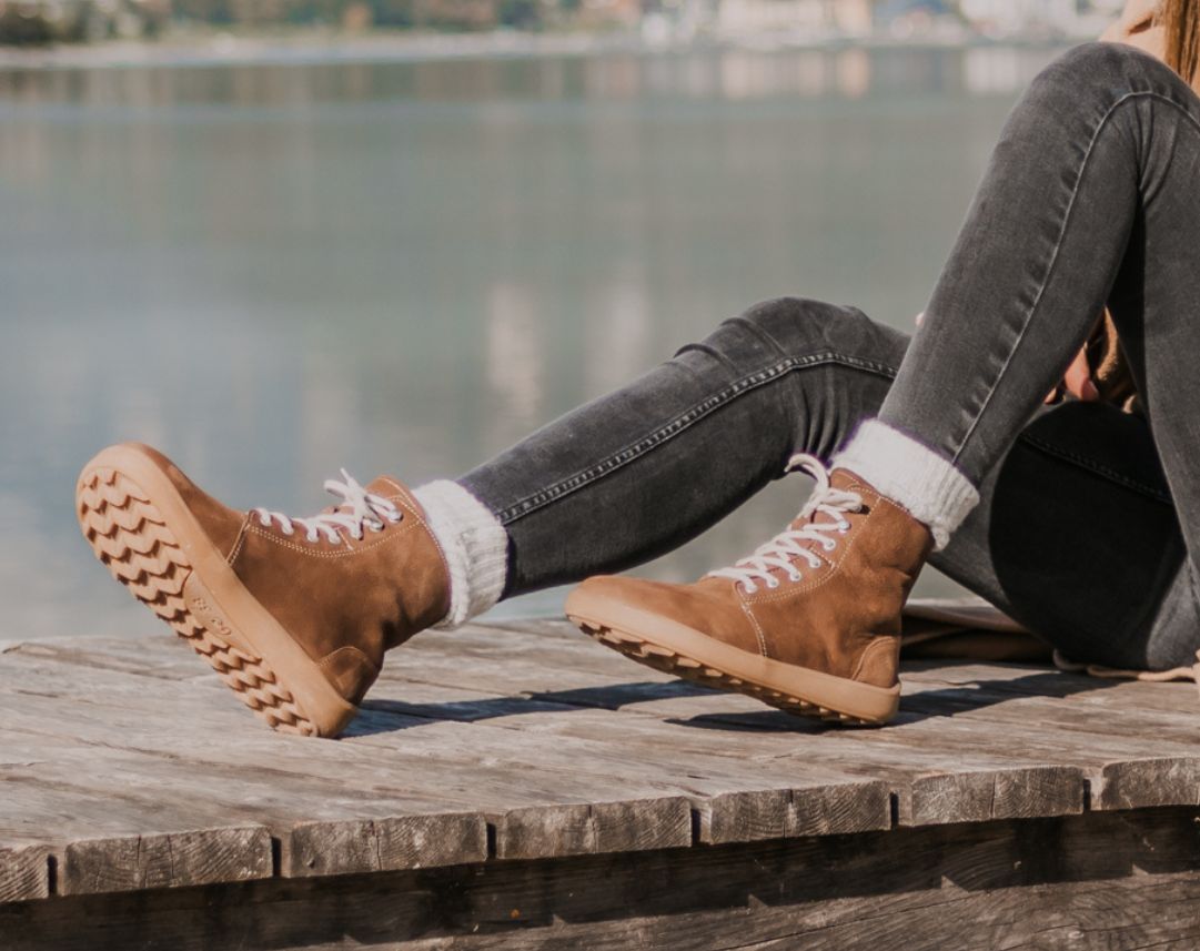 Winter Barefoot Boots Be Lenka Winter 3.0 - Walnut Brown - Barefoot Shoe Store