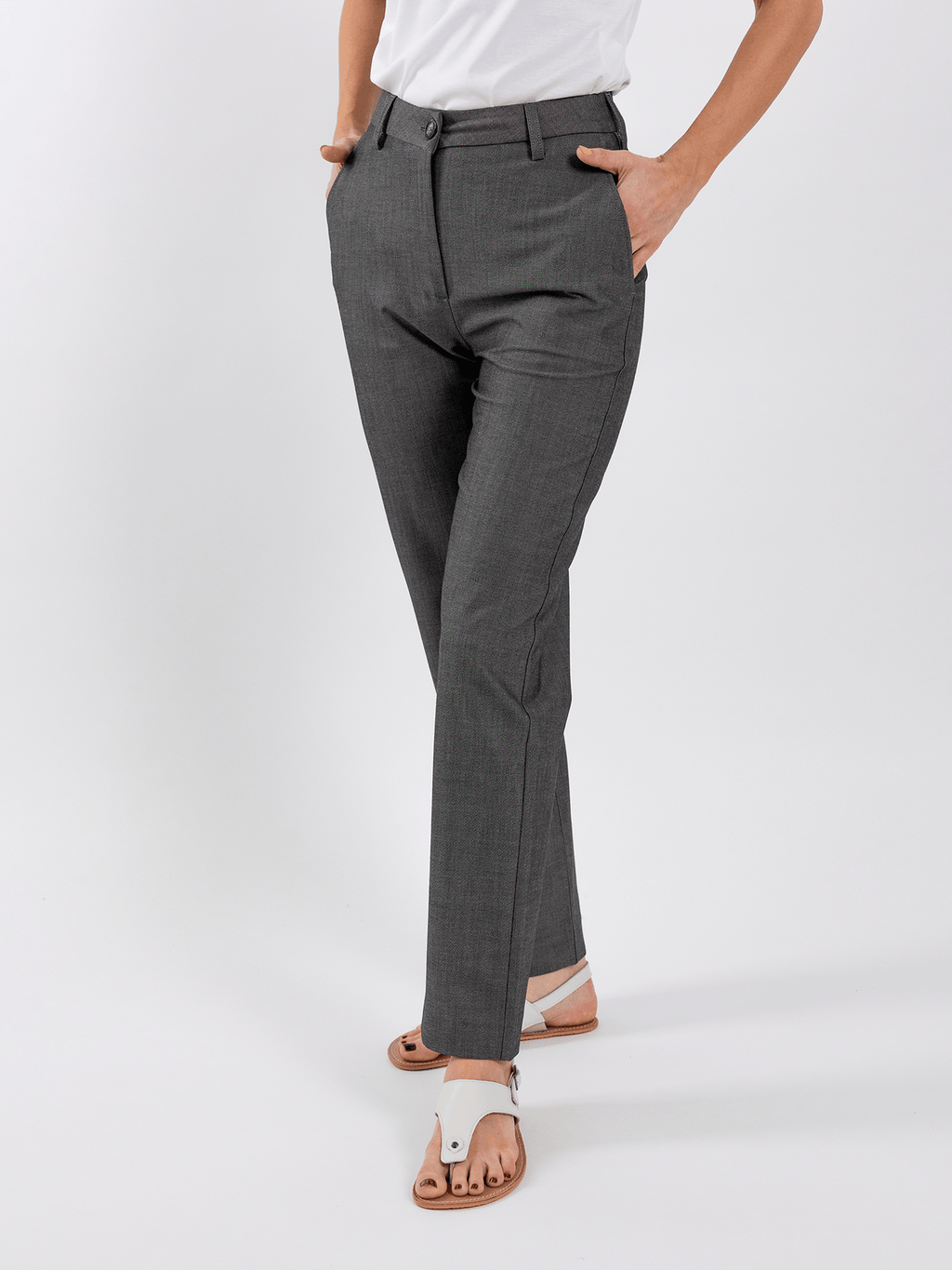 Women's Pants Be Lenka Essentials - Grey - Barefoot Shoe Store
