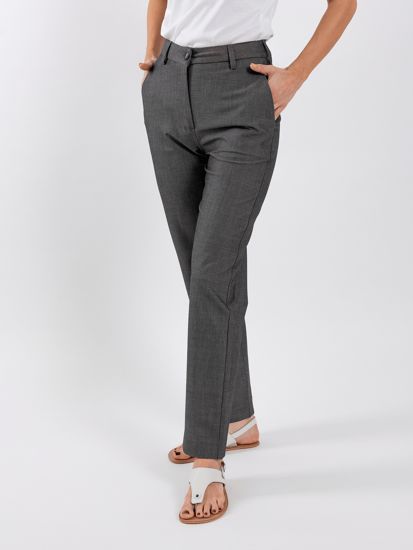 Women's Pants Be Lenka Essentials - Grey - Barefoot Shoe Store