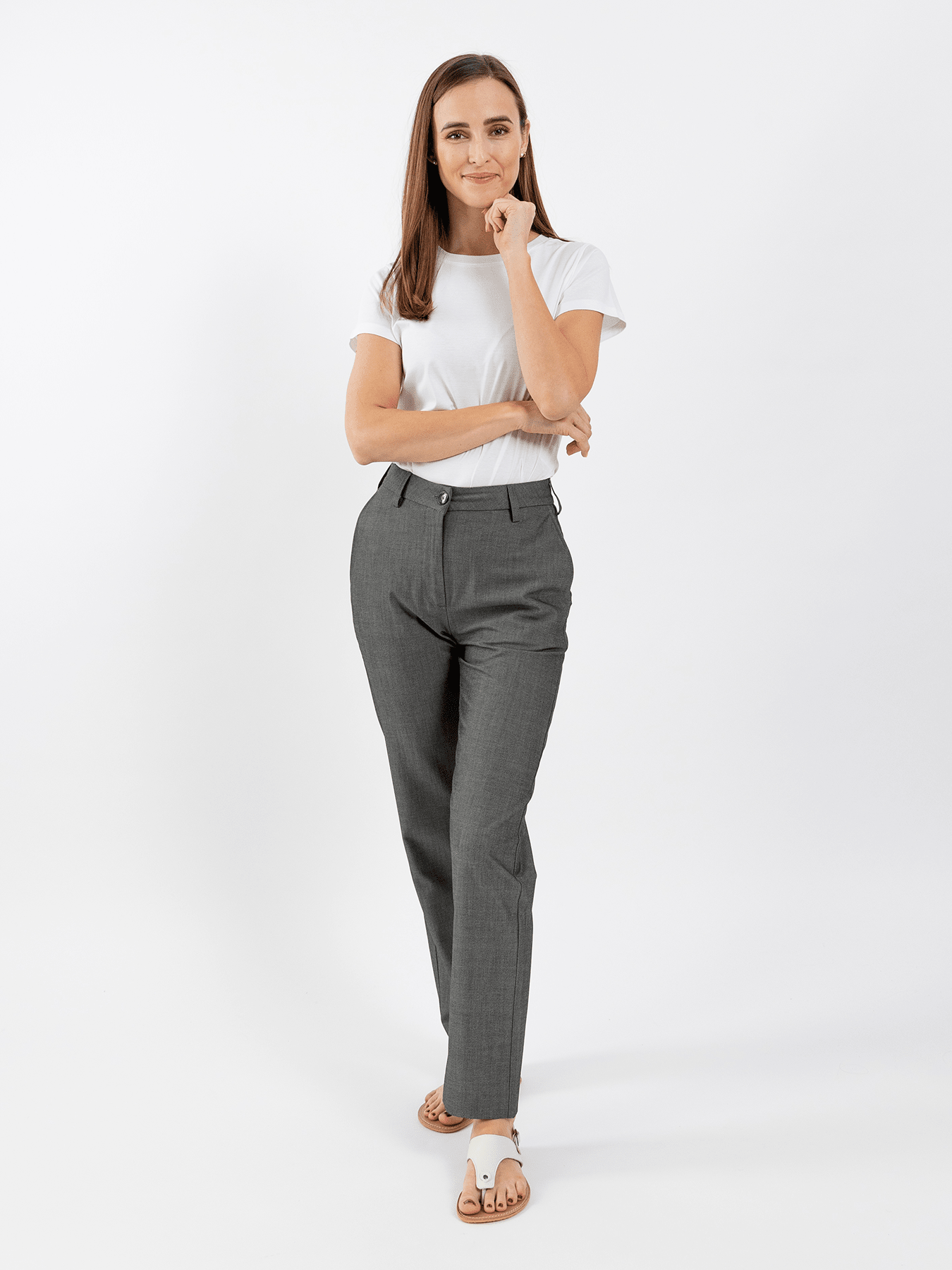 Women's Pants Be Lenka Essentials - Grey - Barefoot Shoe Store