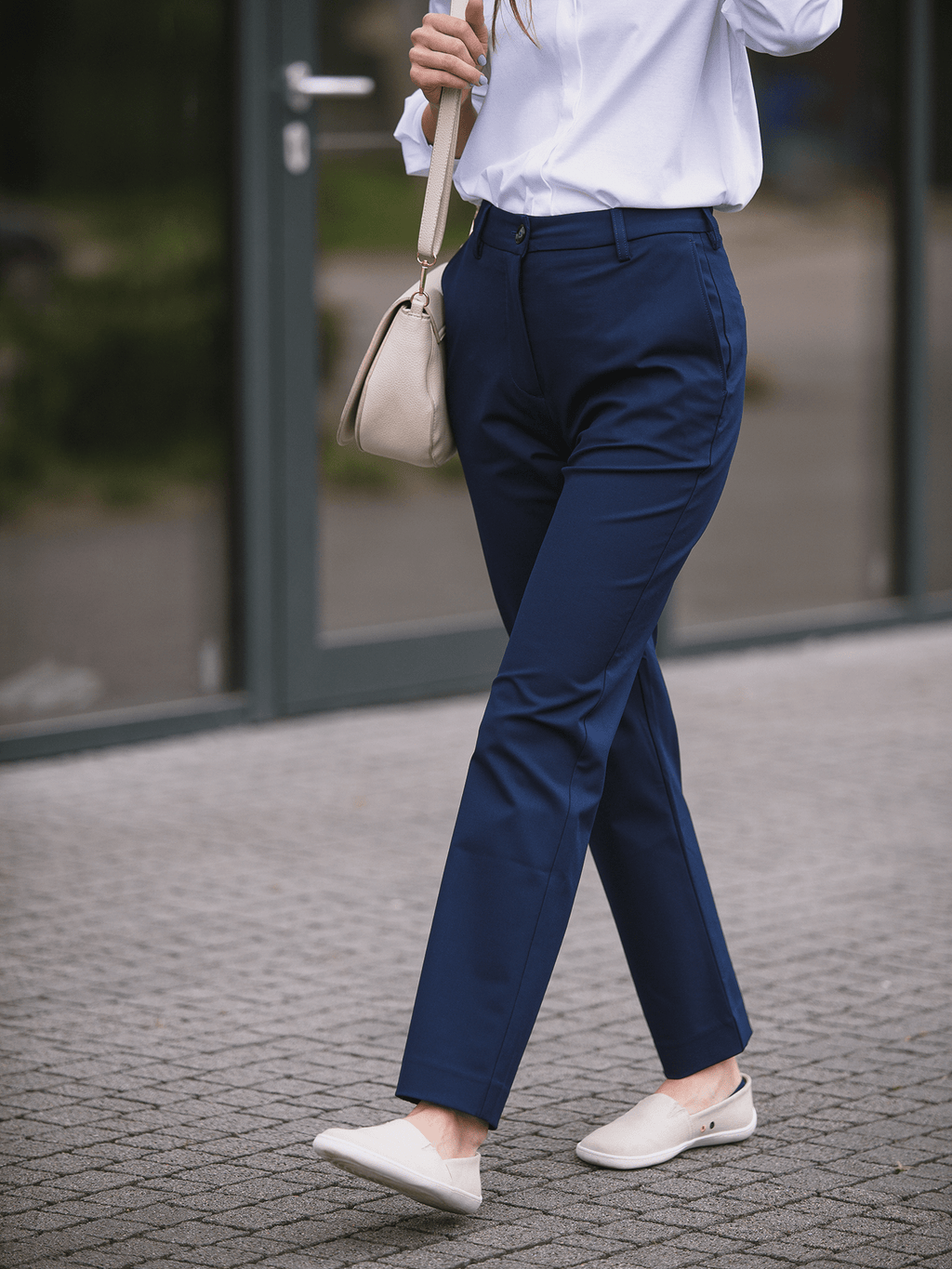 Women's Pants Be Lenka Essentials - Navy - Barefoot Shoe Store