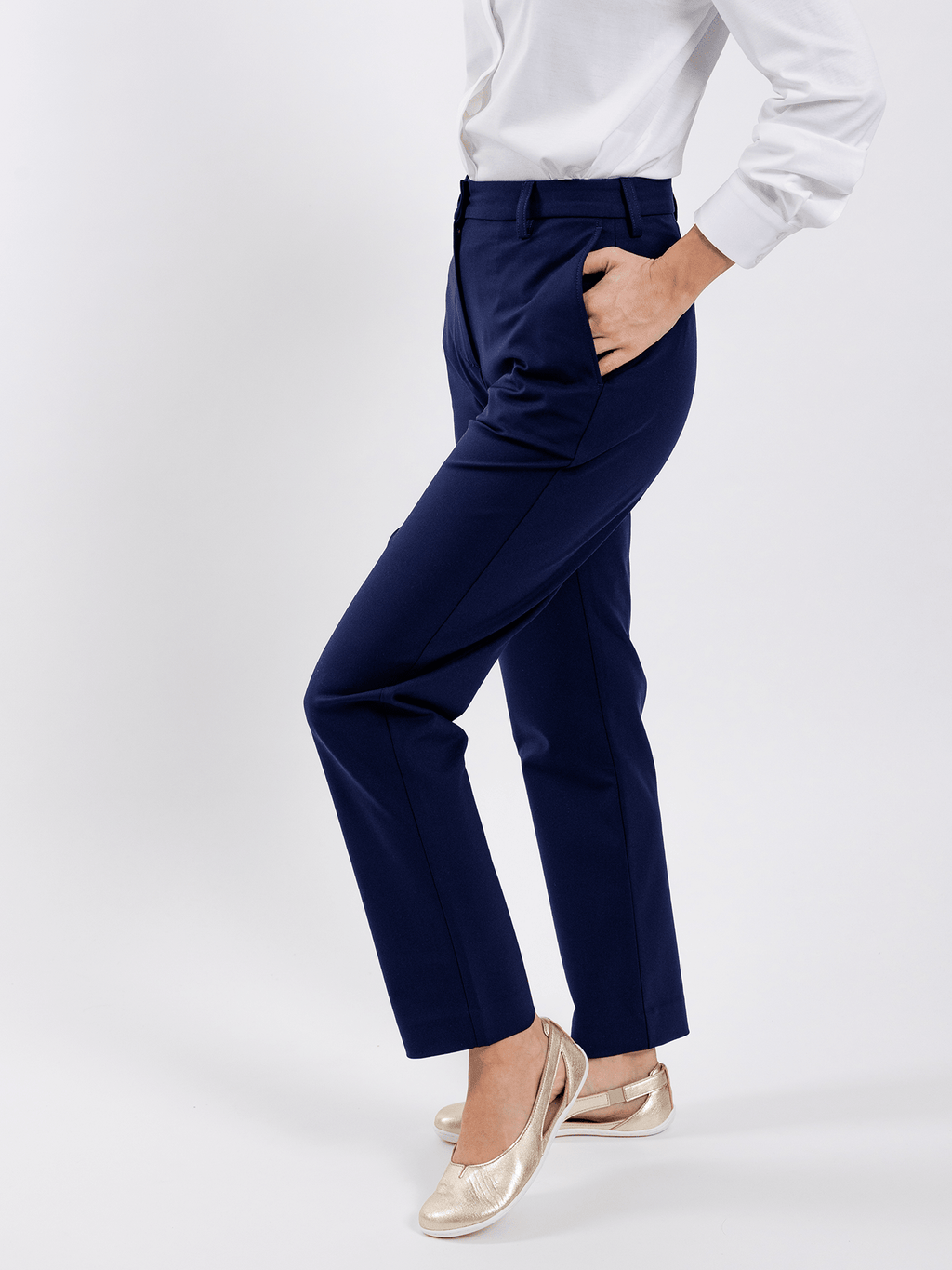 Women's Pants Be Lenka Essentials - Navy - Barefoot Shoe Store