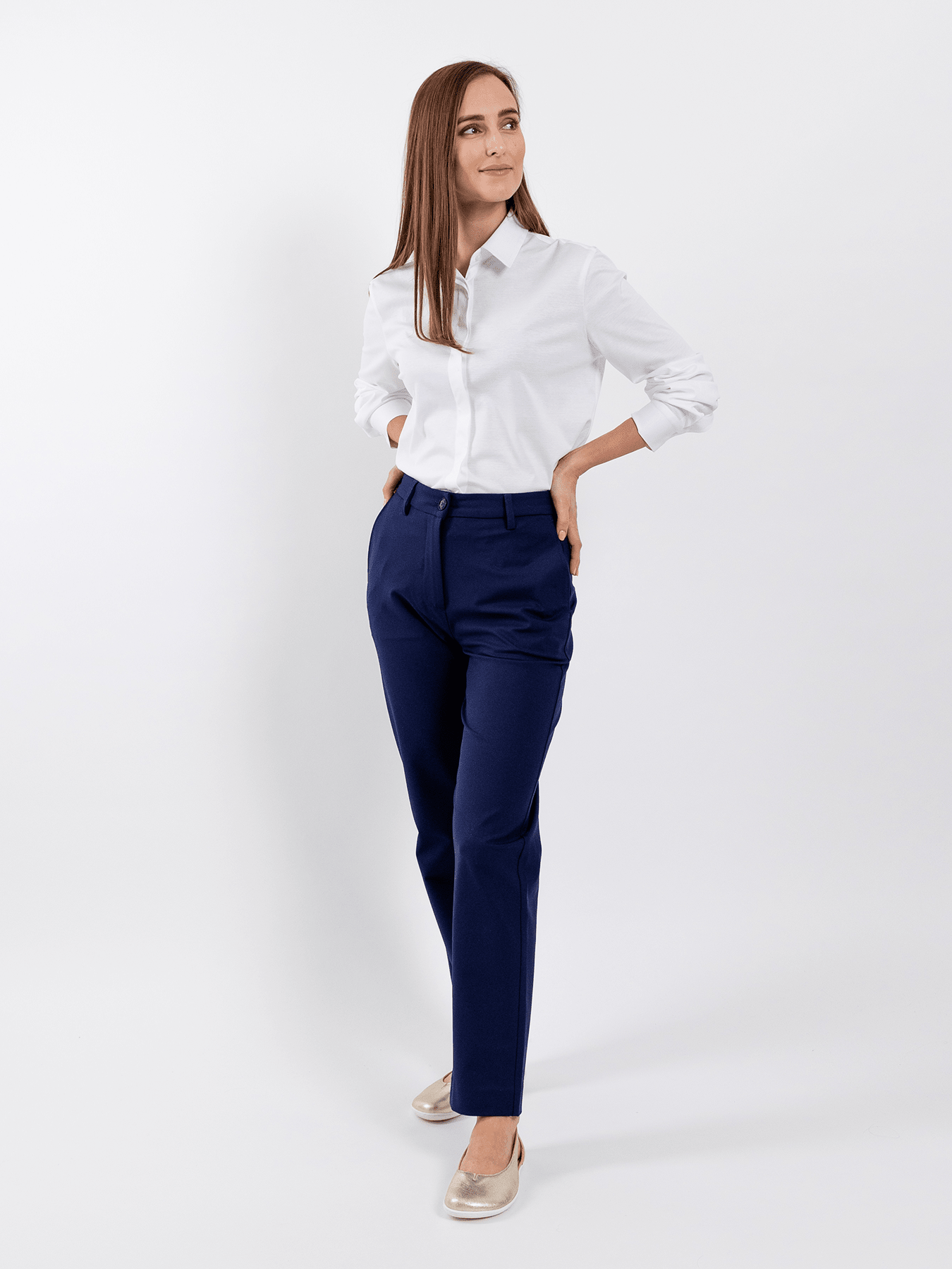Women's Pants Be Lenka Essentials - Navy - Barefoot Shoe Store