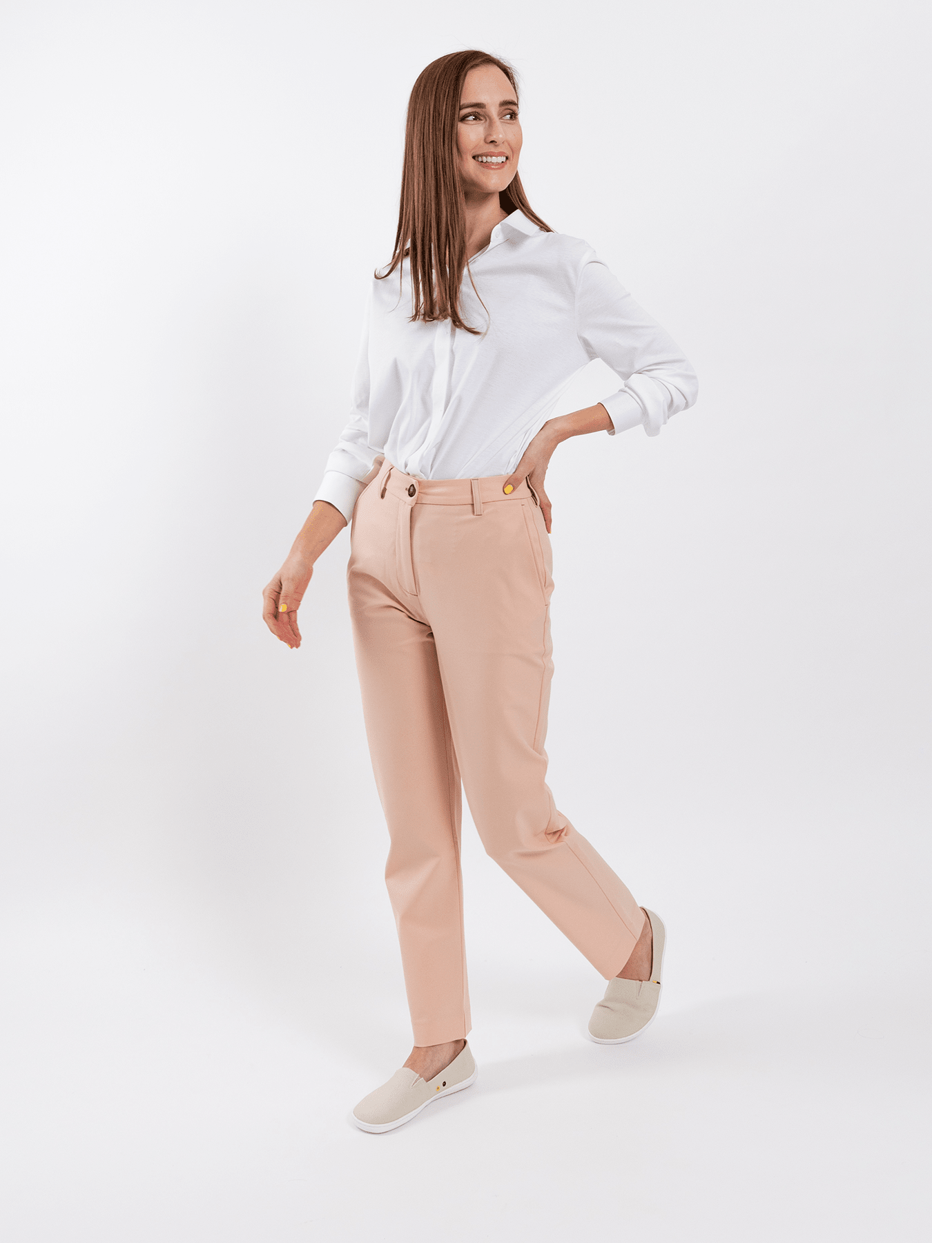 Women's Pants Be Lenka Essentials - Nude pink - Barefoot Shoe Store