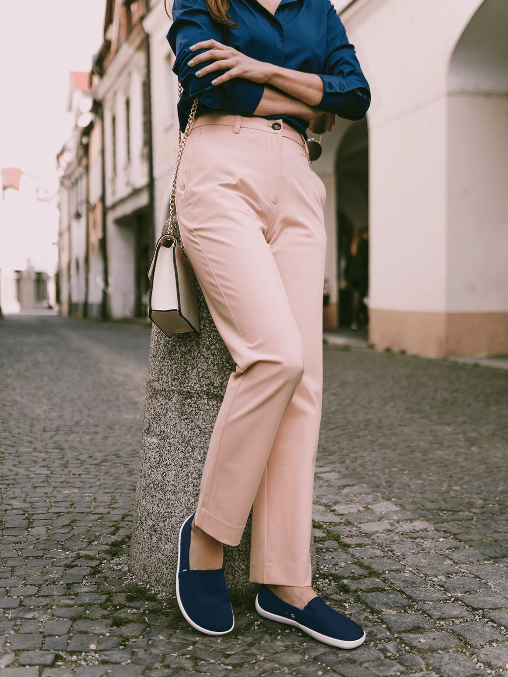 Women's Pants Be Lenka Essentials - Nude pink - Barefoot Shoe Store