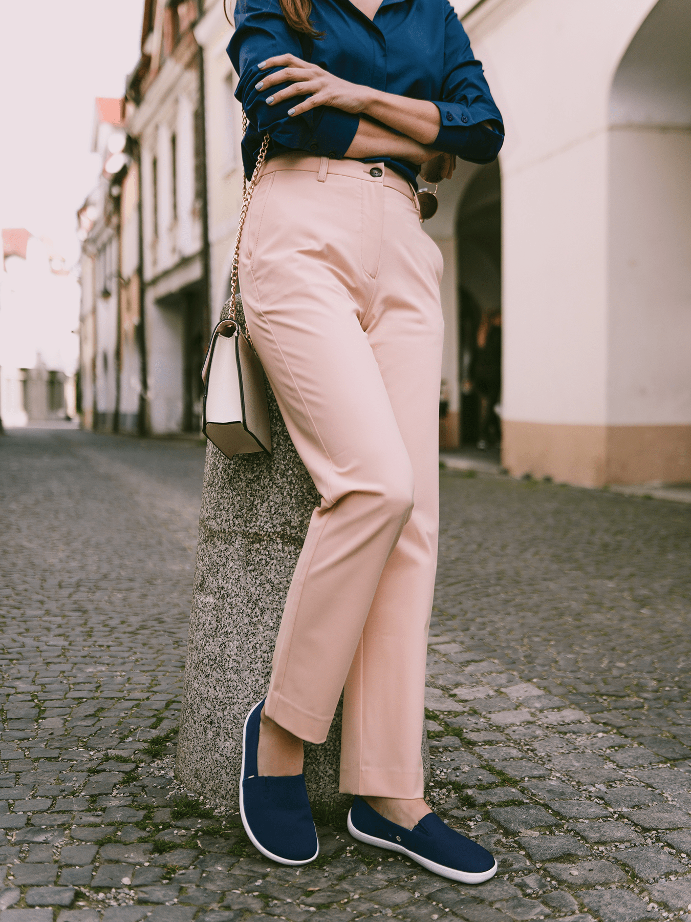 Women's Pants Be Lenka Essentials - Nude pink - Barefoot Shoe Store