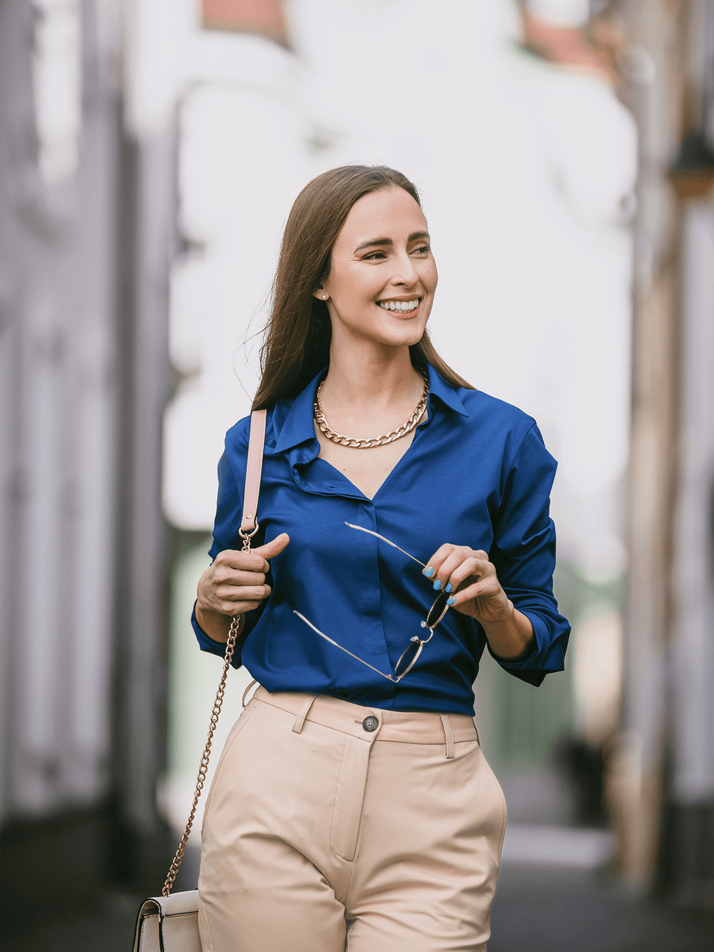 Women's Shirt Be Lenka Essentials - Navy - Barefoot Shoe Store