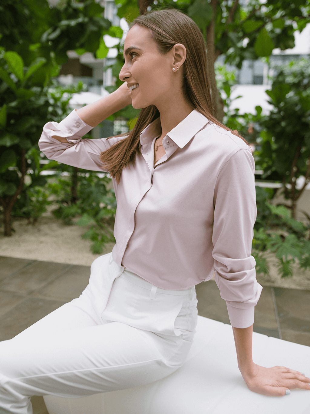 Women's Shirt Be Lenka Essentials - Powder Pink - Barefoot Shoe Store